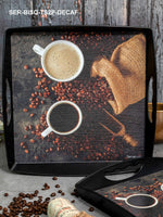 Servewell Tray Set 2 pc Bliss Square - Decaf