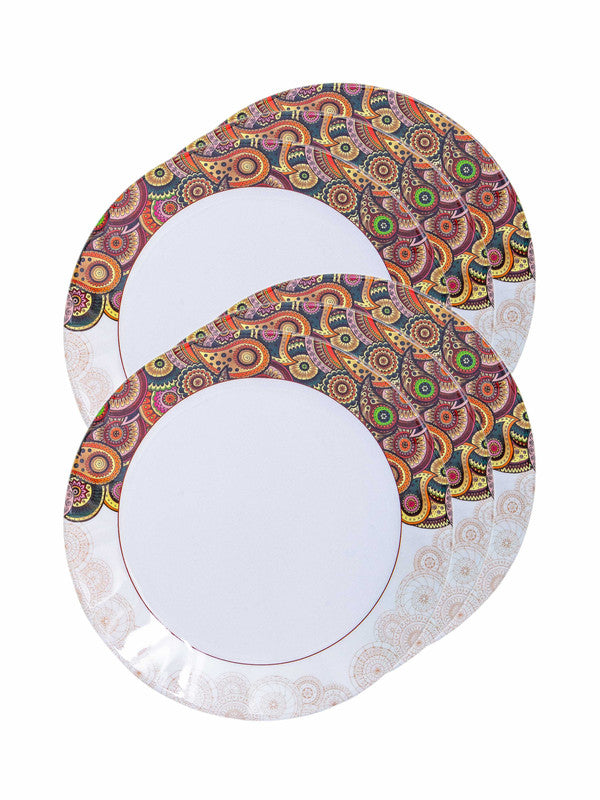 Servewell Side Plate Set 6 pc Dora 19 cm -Tribal Paisely