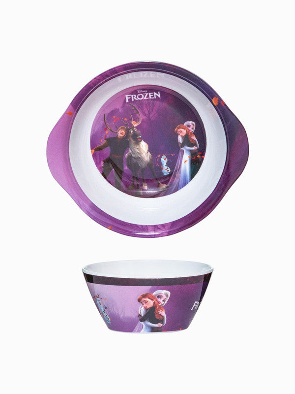 Servewell Melamine Bowl With Handle and Cone Bowl Kids Set - Frozen (Set - of 2pcs)