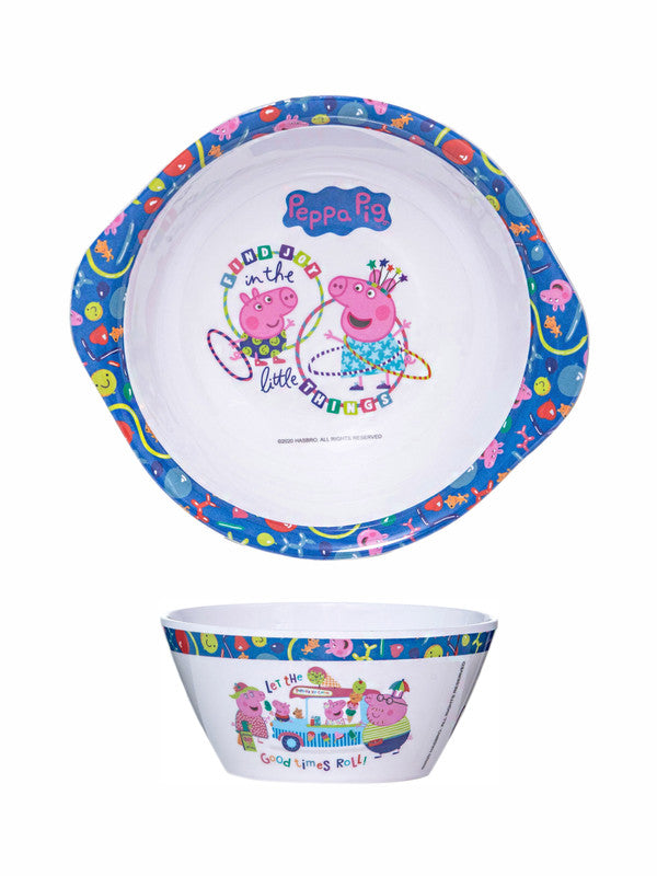 1 pc Bowl With Handle and 1 pc Cone Bowl Set 2 pc- Peppa Pig