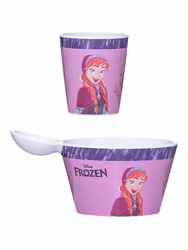 1 pc Fries Dip Bowl and 1 pc Kids Glass Set 2 pc - Frozen