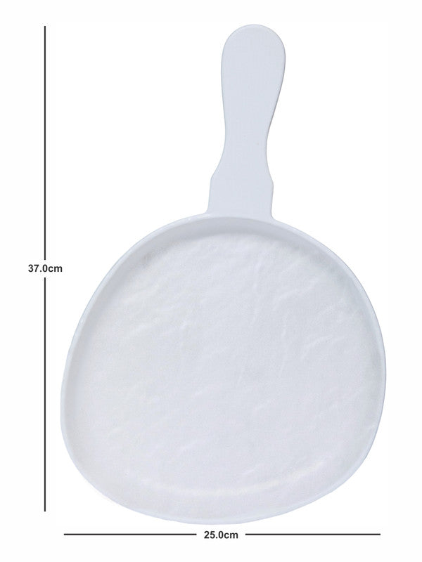 Servewell Serving Dish Matte With Handle - White 750ml