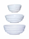 Servewell Persian Matte Bowl Set 3 pc - White