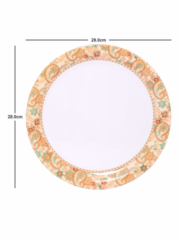 Servewell Dinner Plate Set 6 pc Rnd 28 cm - Badami