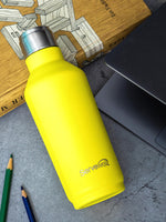 Servewell 1 pc Alaska - SS Single Wall Bottle 675 ml - Lemon Yellow