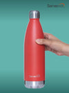 Servewell 1 pc Bali - SS Single Wall Bottle 1000 ml - Fuji Red