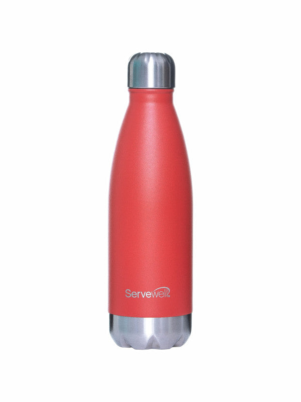 Servewell 1 pc Bali - SS Single Wall Bottle 750 ml - Fuji Red