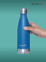 Servewell 1 pc Bali - SS Single Wall Bottle 750 ml - Imperial Blue