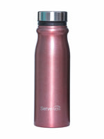 Servewell 1 pc Hudson - SS Single Wall Fridge Bottle 1100 ml - Pink