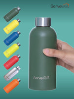 Servewell 1 pc Osaka - SS Single Wall Bottle 675 ml - Military Green