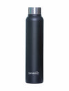 Servewell 1 pc Sleek - SS Single Wall Bottle 600 ml - Jet Black