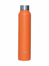 Servewell 1 pc Sleek - SS Single Wall Bottle 600 ml - Sunset Orange