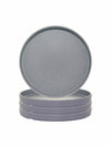 Servewell Thali Small Plate (Set of 4pcs) - Dots Grey