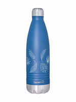 Servewell Indus - 1000ml (Autumn) Blue SS Vacuum Bottle  (Set of 1pcs)
