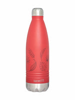 Servewell Indus - 1000ml (Autumn) Red SS Vacuum Bottle  (Set of 1pcs)