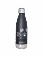 Servewell Indus - 500ml (Autumn) Black SS Vacuum Bottle  (Set of 1pcs)