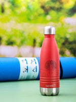 Servewell Indus - 500ml (Yoga) Red SS Vacuum Bottle  (Set of 1pcs)