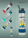 Servewell Thunder - 725ml (Minions) Blue SS Vacuum Bottle  (Set of 1pcs)