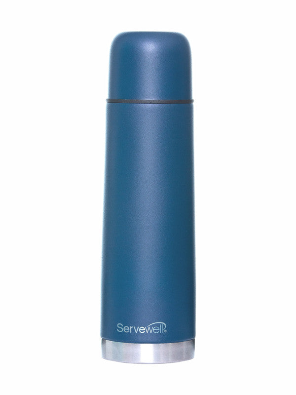 Servewell 1 pc Graffe - SS Vacuum Flask 750 ml - Navy Blue