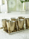 Sanjeev Kapoor Double Wall Tumbler Set in Copper Finish for Water, Refreshments (Set of 6pcs)