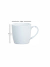 Goodhomes Bone China Coffee Mug (Set of 6pcs)