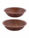 Wooden finish Multi Purpose Trend Bowl Set of 2pcs SS-10171-10172