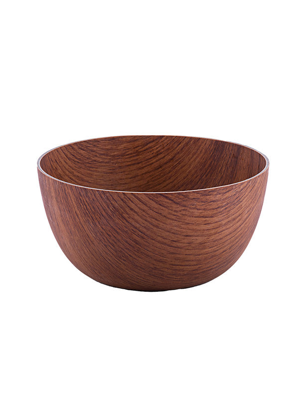 Wooden finish Round 20cm Bowl SS-10183