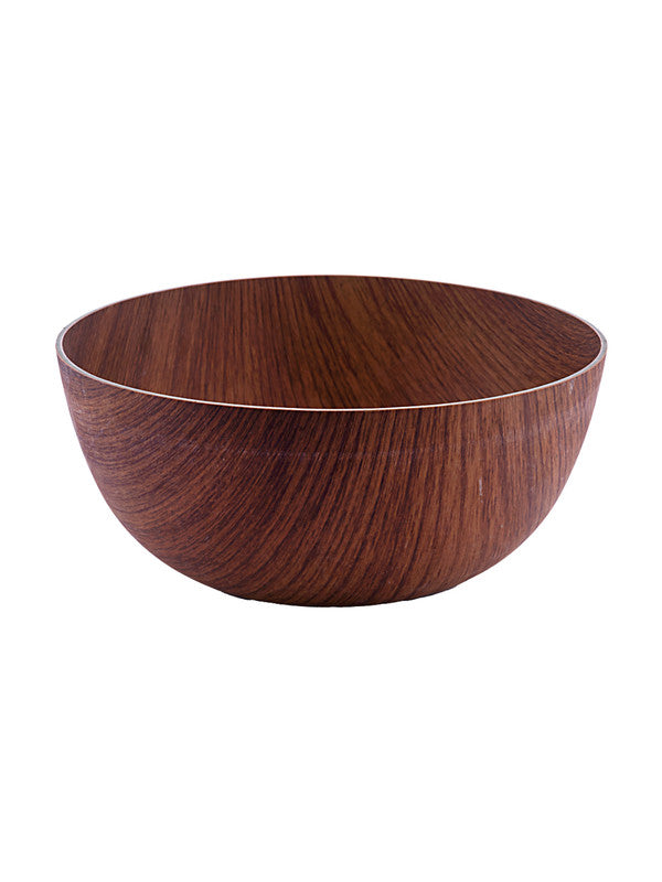 Wooden finish Round 24cm Bowl SS-10184