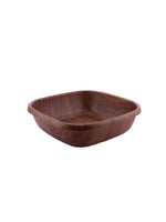 Wooden finish Multi Purpose Square Bowl Set of 2 pcs SS-10185-10186