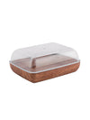 Rectangular Snack Dish with Lid