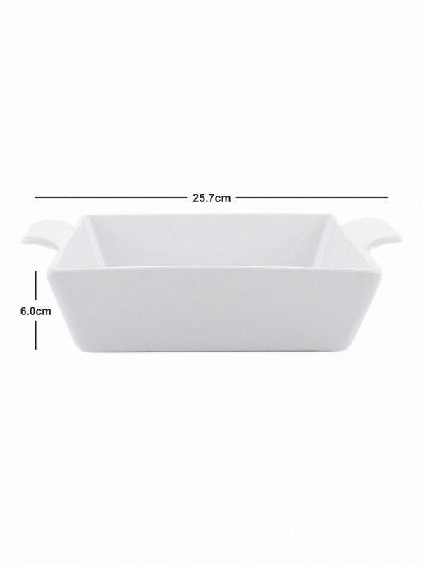Porcelain Square Dish (Set of 2pcs)