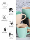 Stehlen Melamine Tea/Coffee Large Mug (Set Of 4Pcs)