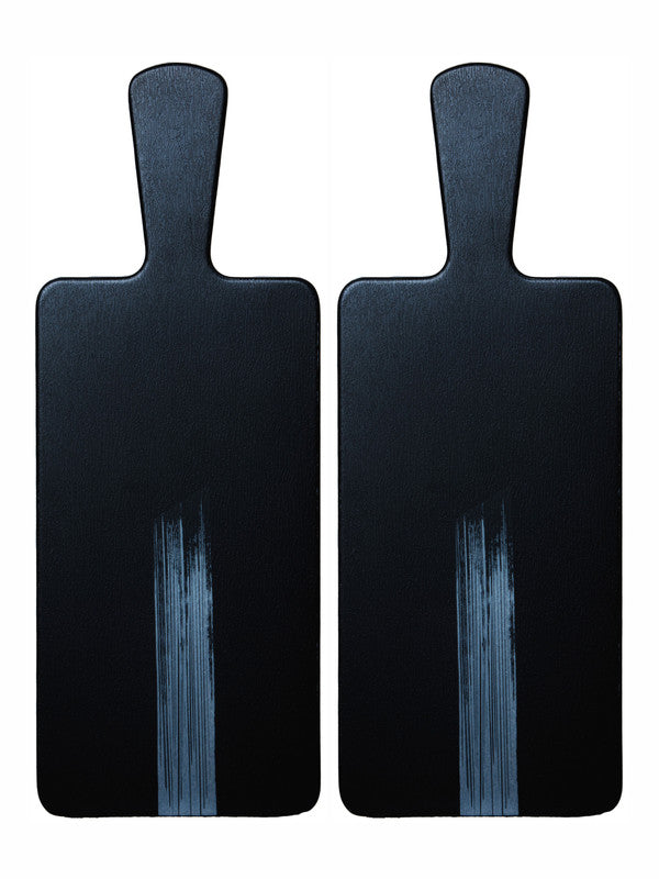 Stehlen Melamine Decorative Bat Platter (Set of 2pc)