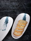 Stehlen Melamine Decorative Small Boat Platter (Set of 2pc)