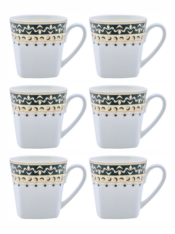 Sonaki Bone China Tea/Coffee Mug (Set of 6pcs)