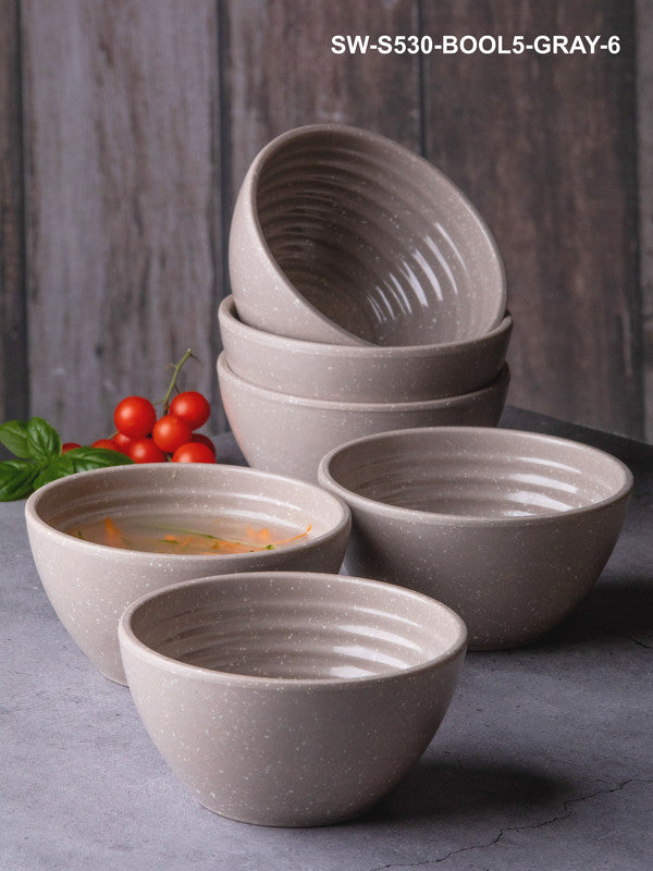 Pure Melamine Soup Bowl (Set of 6pc) – GOOD HOMES