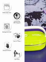 Viva H2O  Lunch Box Ss With Container & Spoon