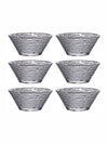 Goodhomes Glass Medium Bowl (Set of 6pcs)