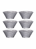 Goodhomes Glass Medium Bowl (Set of 6pcs)