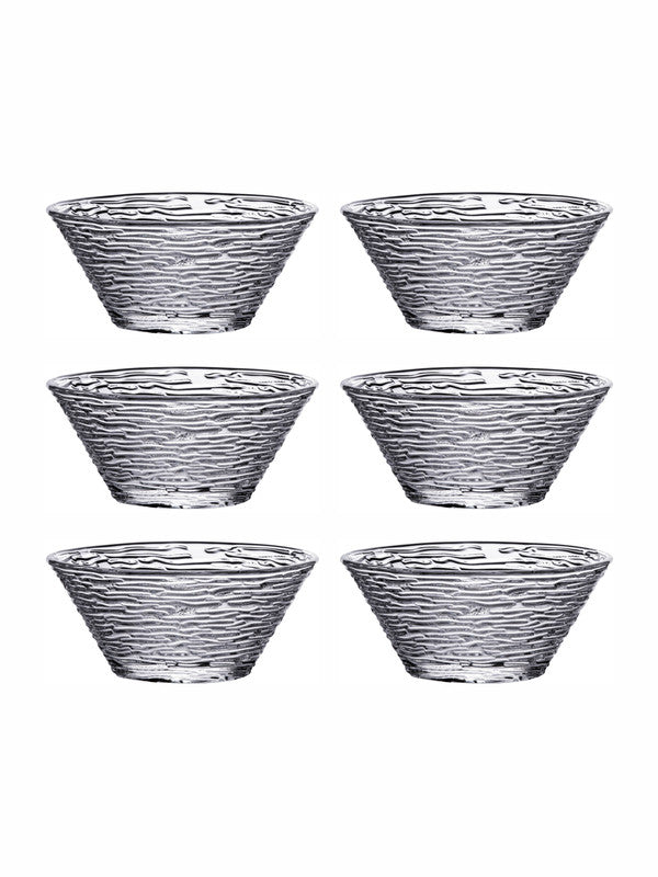 Goodhomes Glass Small Bowl (Set of 6pcs)