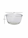 Goodhomes Glass Mixing Bowl (Set of 6 Pcs.)