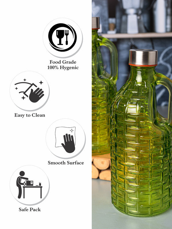 Airtight Glass Bottle (Set of 2pcs)