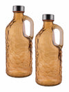 Airtight Glass Bottle (Set of 2pcs)