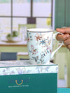 Porcelain Large Coffee Mug Set of 2pcs