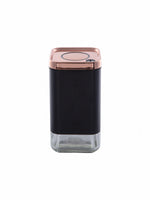 Square Glass Jar with Airtight Copper Lid WG-21128