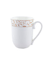 Porcelain Tea & Coffee Mug with Gold Print (Set of 6pcs)