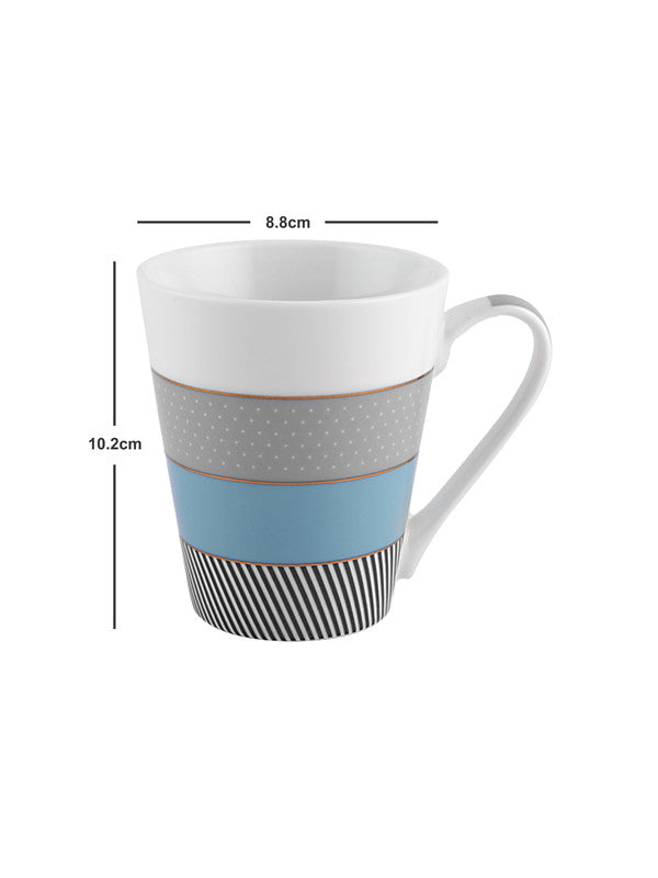 Porcelain Large Tea/Coffee Mug (Set of 4pcs)