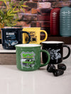 Porcelain Large Tea/Coffee Mug (Set of 4pcs)