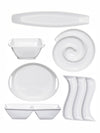 Porcelain Elite 6pcs Snack Set