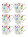 Goodhomes Bone China Tea & Coffee Mugs (Set of 6pcs)